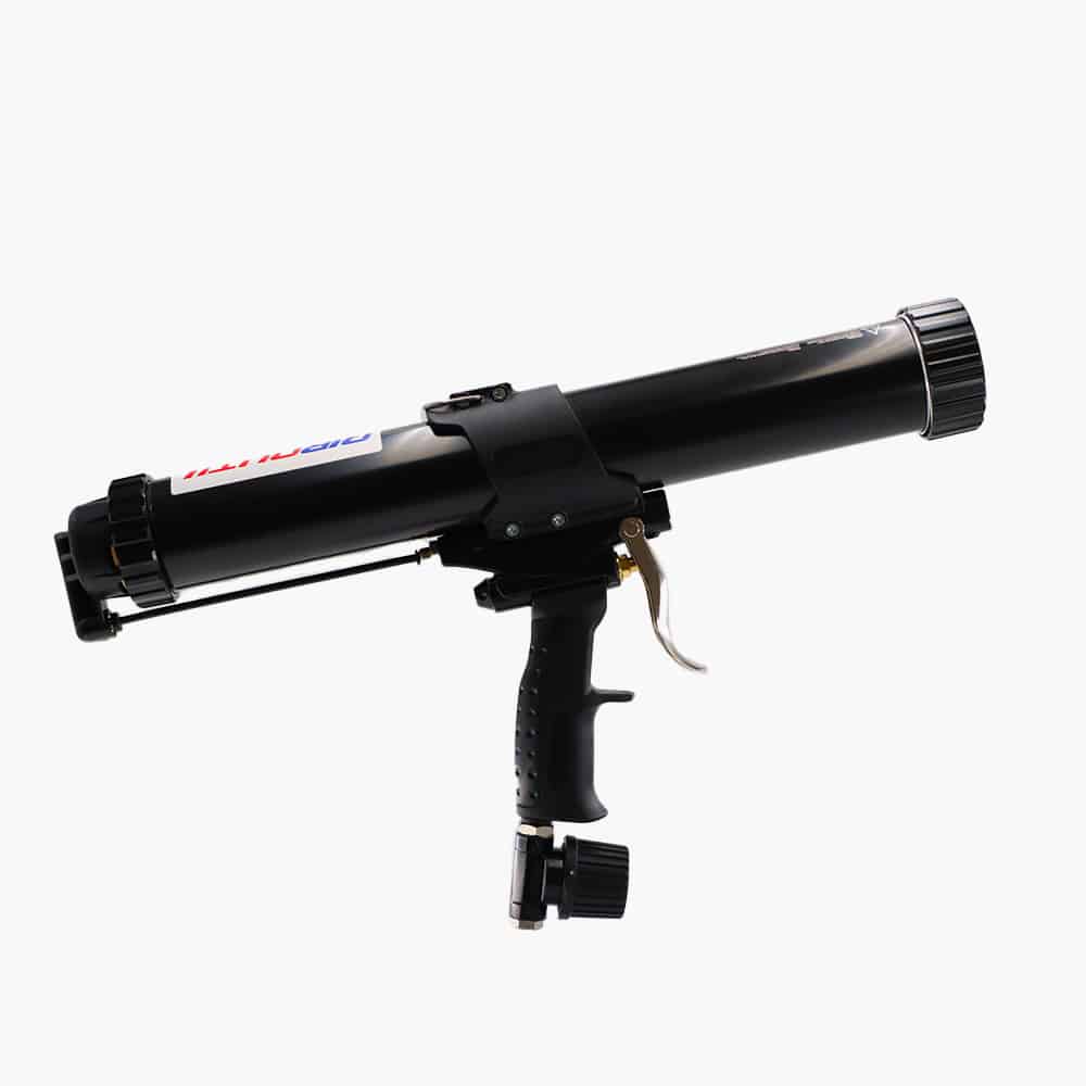 pistolet pneumatique professionnel pour application colle et mastic