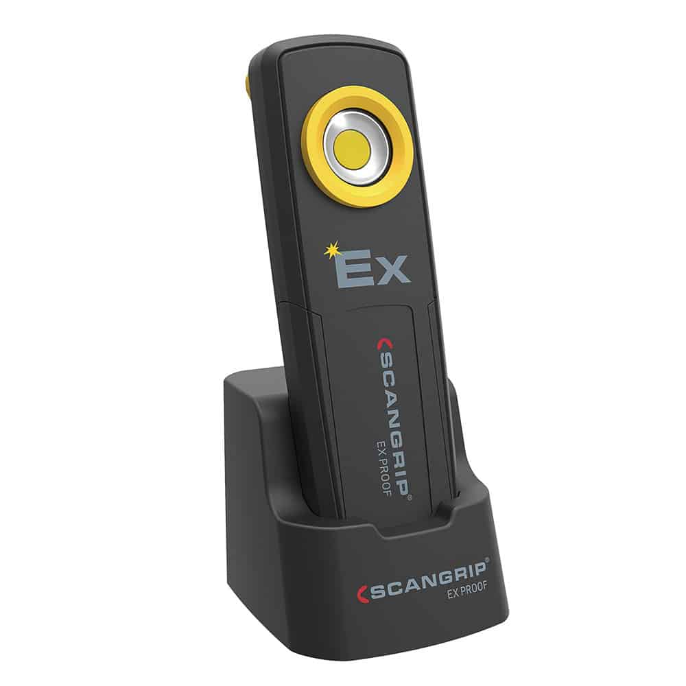 lampe de poche uni ex 350 lumens atex rechargeable